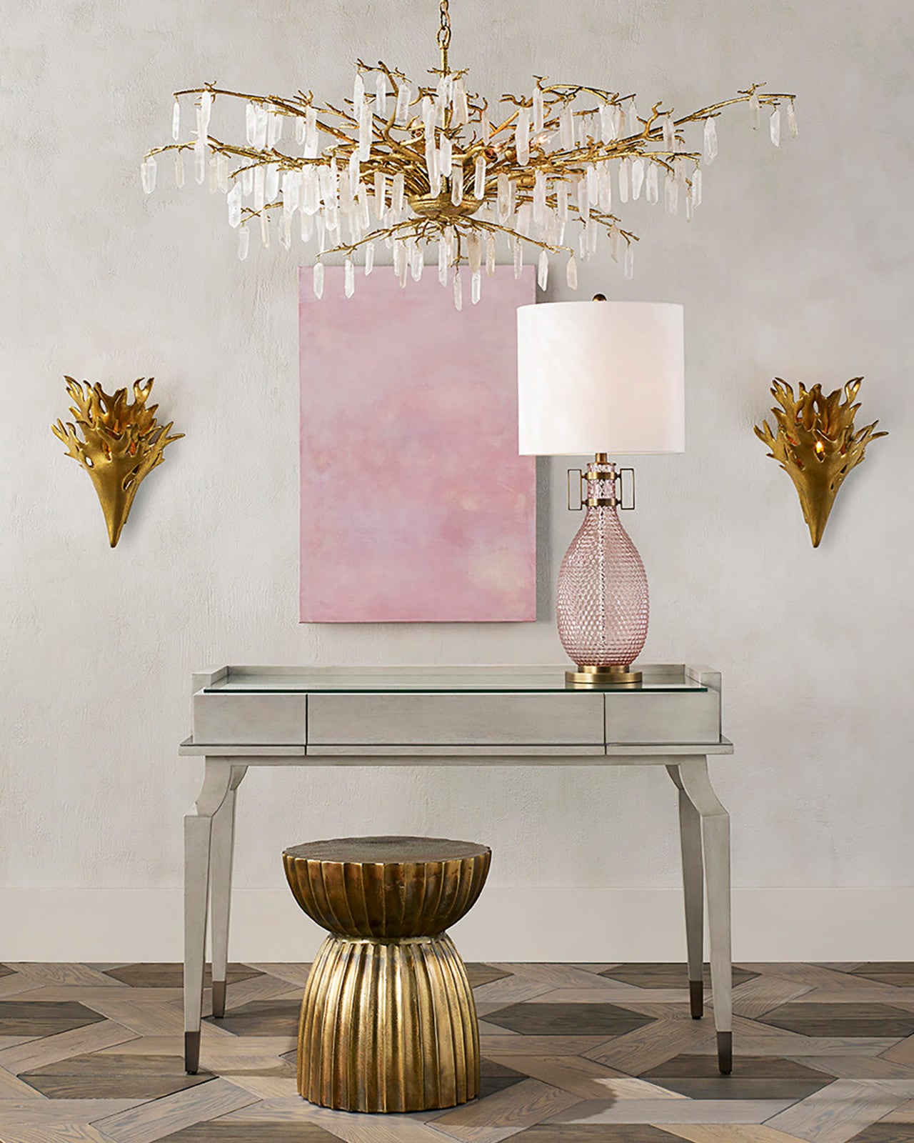 Formby Gold Wall Sconce